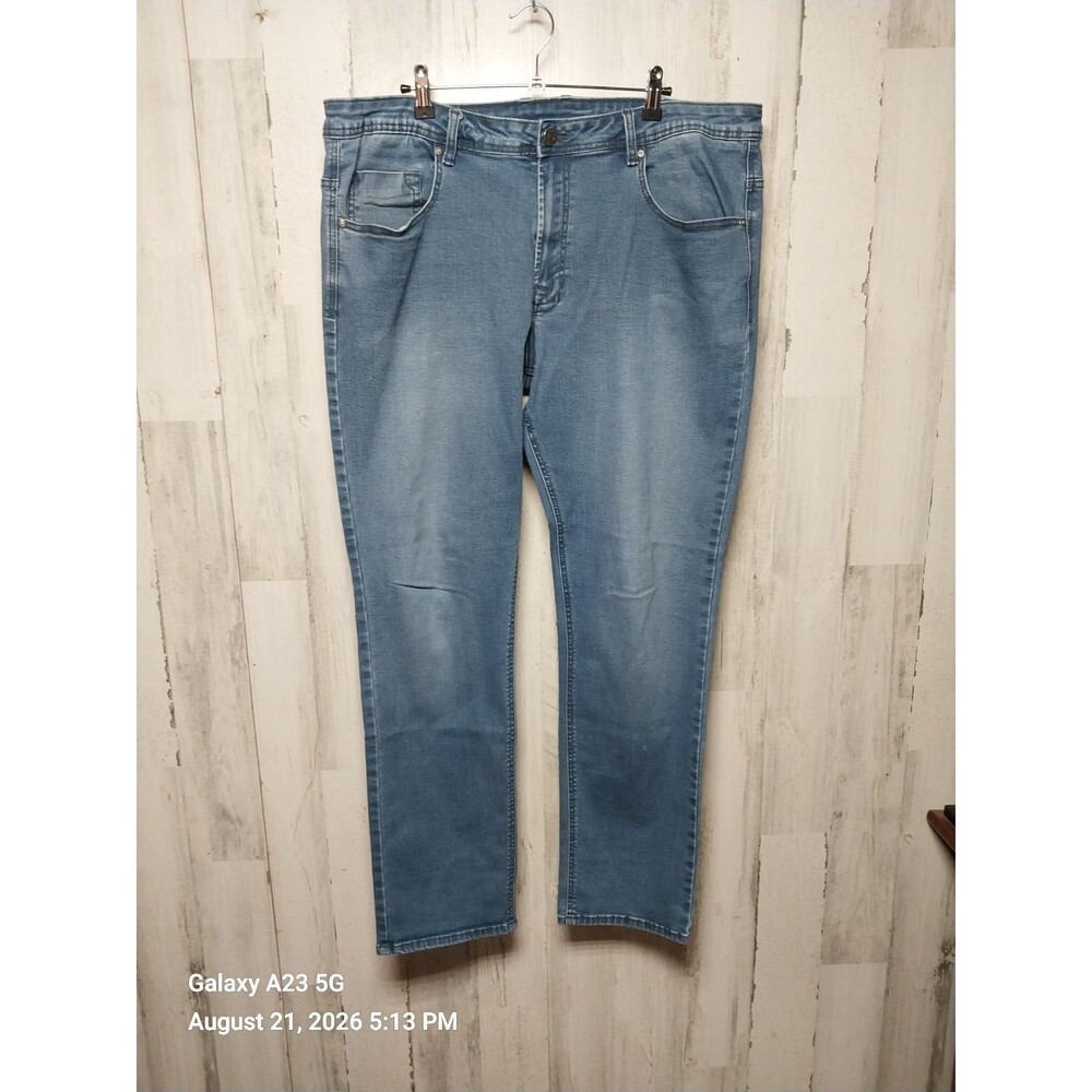Buffalo David Bitton Jeans Mens Adam Slim Stretch Blue sz 40x32